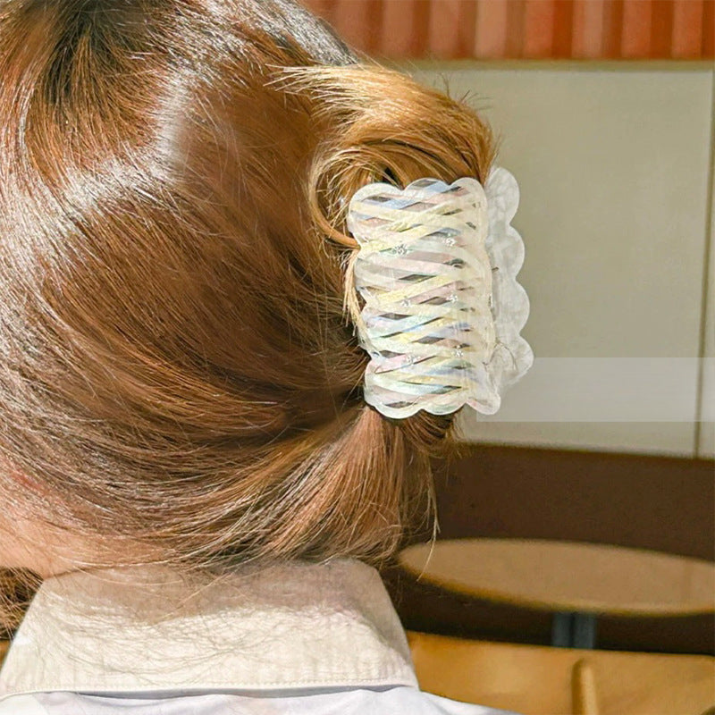 Wholesale Sandwich Cookie Acetate Hair Clips